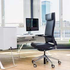 Girsberger Bürostuhl Armlehnen Bürodrehstuhl schwarz Girsberger, Camiro Drehstuhl