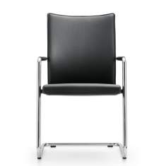 Freischwinger schwarz Konferenzstühle Büro Konferenzstuhl Girsberger, Diagon Besucherstuhl