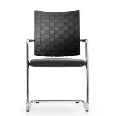 Freischwinger schwarz Konferenzstühle Büro Konferenzstuhl Girsberger, Diagon Besucherstuhl