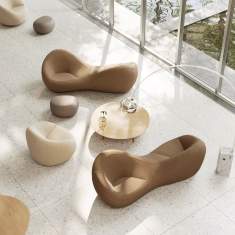 Lounge Sitzmöbel Sessel Sofa Tête-à-Tête Coalesse Jean Nouvel Seating Collection