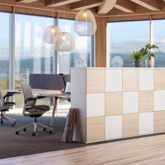 Schliessfachschränke Lockerschränke Schließfach-Kollektion Steelcase Universal Schließfächer