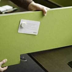 Steelcase Divisio Seitenblende Arbeitsplatztrennwand zur flexiblen Anpassung am Arbeitsplatz