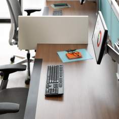 Steelcase Divisio Seitenblende Arbeitsplatztrennwand für konzentriertes Arbeiten