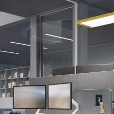 Tischleuchte Büro Tischleuchten Waldmann LAVIGO.single Tischaufbauleuchte