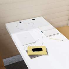 Elektro-Steckdosen weiss IT/EDV-Dosen Max Hauri CONNECT ATOM