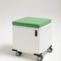 Sitzcaddy WINI WINEA MAXX Caddy als mobiler Stauraum und Sitzgelegenheit