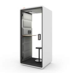 Abgeschirmte Raumelemente Arbeitsplätze Akustik Telefonbox Telefonzelle Akustikkabine Mikomax Hush hushFree.XS
