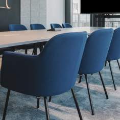 Clubsessel blau Loungesessel Sessel Louunge Loungemöbel Nowy Styl Athena
