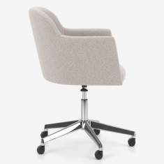 Clubsessel grau Loungesessel drehbar Sessel Louunge Loungemöbel Nowy Styl Athena