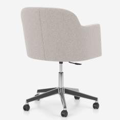 Clubsessel grau Loungesessel drehbar Sessel Louunge Loungemöbel Nowy Styl Athena