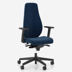 Bürodrehstuhl blau Bürostuhl Drehstuhl Büro Drehstühle Nowy Styl Bjarg