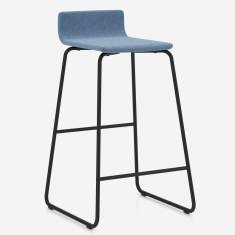 Barhocker blau Barstuhl Cafeteria Nowy Styl Cafe