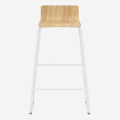 Barhocker Holzschale Barstuhl Cafeteria Nowy Styl Cafe