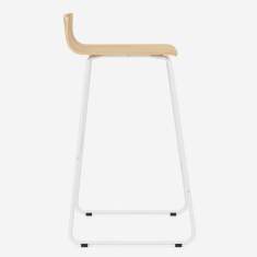 Barhocker Holzschale Barstuhl Cafeteria Nowy Styl Cafe
