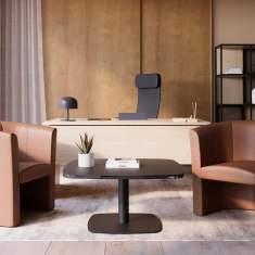 Clubsessel braun Sessel Loungesessel Loungemöbel Nowy Styl Club