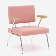 Clubsessel rosa Loungesessel Sessel Loungemöbel Nowy Styl Conect II