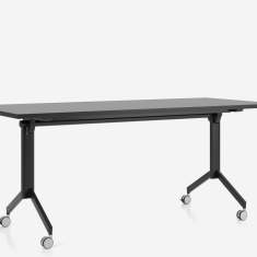 Klapptisch fahrbar Klapptische mit Rollen grau Nowy Styl convenio Tisch