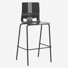 Barhocker schwarz Barstuhl Nowy Styl Fondo