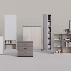 Büro Stauraum Büroschrank Schranksysteme Schränke Büromöbel K40 Schränke & Sideboards