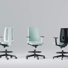 Counterstühle Nowy Styl Navigo Counter-Drehstuhl