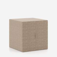 Polsterhocker braun Hocker Büro Pouffe Lounge Nowy Styl Offa Sitzpoufs