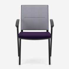 Konferenzstuhl violett Konferenzstühle Besucherstühle Nowy Styl Sail Besucherstuhl