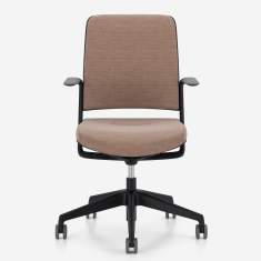 Bürostuhl braun Bürodrehstuhl schwarz Drehstuhl Büro Nowy Styl WithME