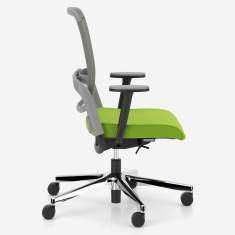 Bürostuhl Netzgewebe Bürodrehstuhl grün Drehstühle Büro Nowy Styl xenium mesh