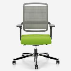 Bürostuhl Netzgewebe Bürodrehstuhl grün Drehstühle Büro Nowy Styl xenium mesh