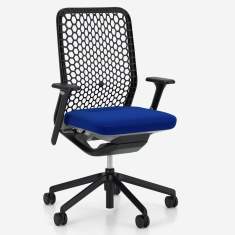 Bürostuhl blau Bürodrehstuhl moderne Bürostühle mit Netzgewebe Büro Drehstuhl Nowy Styl YouTEAM