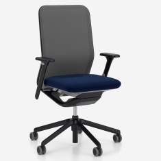 Bürostuhl blau Bürodrehstuhl moderne Bürostühle mit Netzgewebe Büro Drehstuhl Nowy Styl YouTEAM