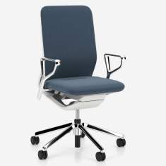 Bürostuhl blau Bürodrehstuhl moderne Bürostühle mit Netzgewebe Büro Drehstuhl Nowy Styl YouTEAM
