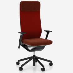 Bürostuhl rot Bürodrehstuhl moderne Bürostühle mit Kopfstütze Nowy Styl YouTEAM Highback