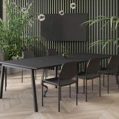 Besucherstuhl schwarz Konferenzstühle Cafeteria Stühle, Nowy Styl, Styl