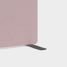 Akustik Raumtrenner rosa Stellwand Trennwand M-acoustic Screen