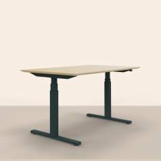 höhenverstellbarer Schreibtisch Büro Schreibtische höhenverstellbar Bürotisch Home Office Westermann Products T-able