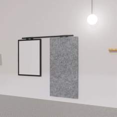 akustik Wandabsorber Absorber Westermann products flomo rail Absorber