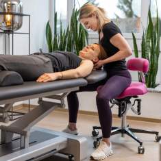 Drehstuhl ergonomoisch Drehstühle Büro Haider Bioswing oneUP Easy