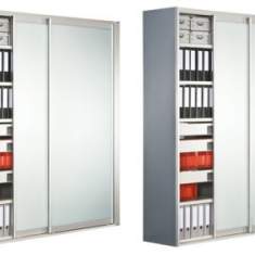 Archivierungsschrank, Büro, Glas, compactus, Sysco Office Schränke