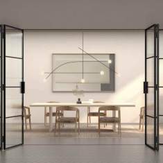 Glastrennwand Glaswand TSW Kummer Loftsystem
