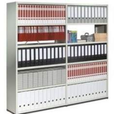 Regalschrank offen Büroregal weiß Regal, compactus, Sysco Office Schränke