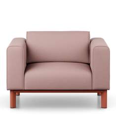 Loungesessel rosa Sessel Lounge Sitzmöbel Profim Decenta