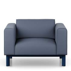 Loungesessel blau Sessel Lounge Sitzmöbel Profim Decenta