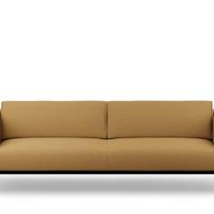 Sofa Dreisitzer Loungesofa gelb Lounge Profim Decenta