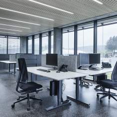 Höhenverstellbarer Schreibtisch elektrisch ergonomische Schreibtische Büromöbel, Novex, 4S