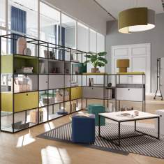 Designer Beistelltisch anthrazit Palmberg P5 FLEX BEISTELLTISCHE