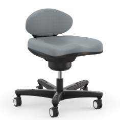 Bürostuhl grau Bürodrehstuhl Büro Ergonomischer Stuhl günstig viasit CoreChair