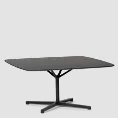 Konferenztisch schwarz Konferenztische Büro Direktionseinrichtungen Bene, Filo 4-Star Table
abgerundete Tischplatte