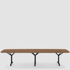 Konferenztisch Holz Konferenztische Aluminium Bene FILO Table