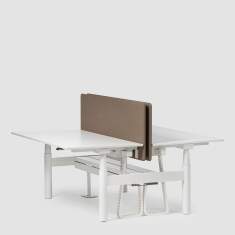 Höhenverstellbarer Schreibtisch elektrisch ergonomische Schreibtische für 2 Leute Bene LEVEL LIFT TWIN
höhenverstellbar
Doppelarbeitsplatz